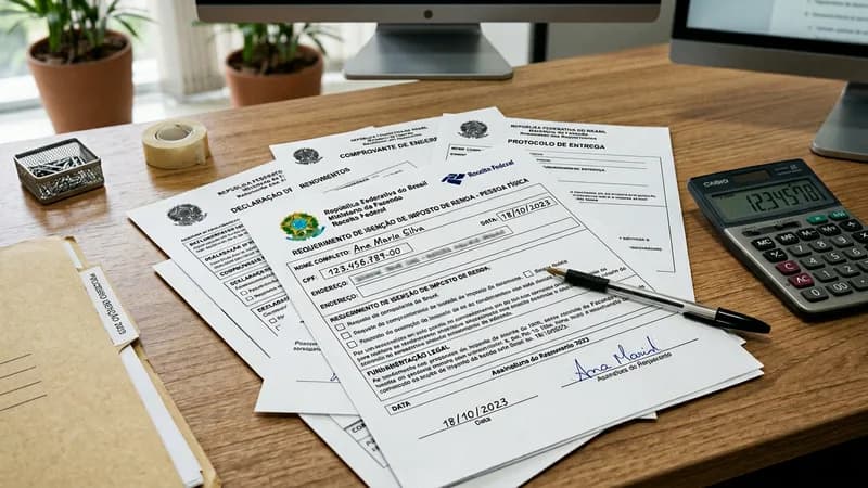 Documentação e formulários para isenção veicular